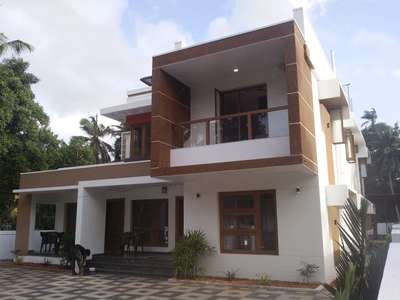 Exterior, Outdoor Designs by Painting Works mukesh mukesh, Alappuzha | Kolo