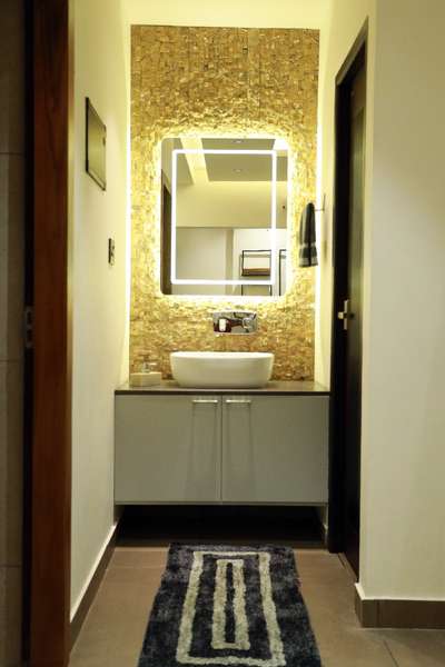 Bathroom, Lighting Designs by Interior Designer Sabid Sachu, Kozhikode | Kolo