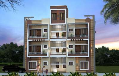 Exterior Designs by Contractor Praveen Gautam, Meerut | Kolo