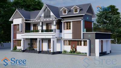 Exterior Designs by 3D & CAD Abhimanyu P, Idukki | Kolo