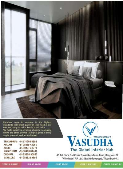 Bedroom, Wall Designs by Contractor VASUDHA HOMES, Thiruvananthapuram | Kolo