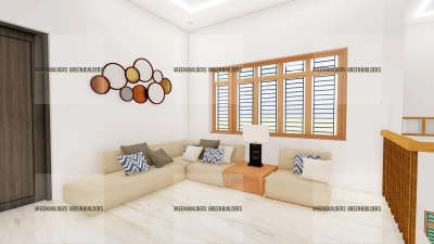 Furniture, Living, Storage, Wall, Flooring Designs by Architect neena  Manuel, Kottayam | Kolo