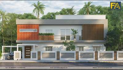 Exterior Designs by Civil Engineer Fyn Arch design studio, Alappuzha | Kolo