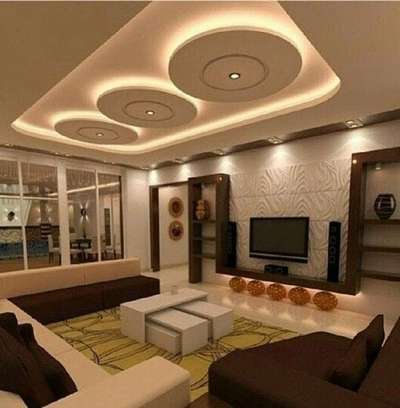 Ceiling, Furniture, Lighting, Living, Storage, Table Designs by Contractor Nadeem sk Ansari, Indore | Kolo