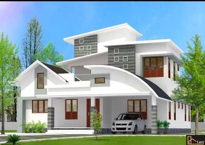 Exterior Designs by Civil Engineer Rashid Mohammed, Malappuram | Kolo
