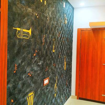 Door, Wall Designs by Painting Works Kaviraj Yuvi, Thrissur | Kolo