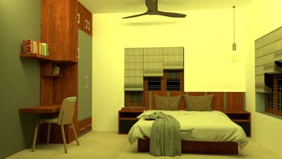 Furniture, Storage, Bedroom, Window Designs by Contractor santhosh s, Kollam | Kolo