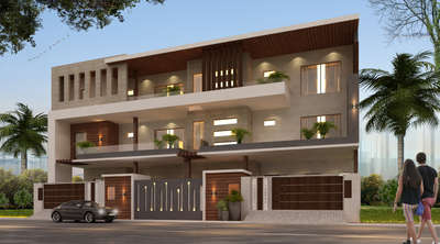 Exterior Designs by Architect Ar Ankit Rathi, Ghaziabad | Kolo