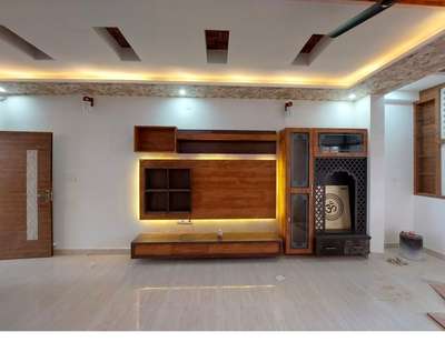 Ceiling, Lighting, Living, Storage, Prayer Room Designs by Carpenter JITENDER Suthar, Jodhpur | Kolo