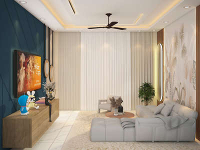 Furniture, Lighting, Living, Ceiling, Storage, Table Designs by Interior Designer paridhi rai, Jaipur | Kolo