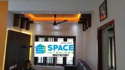 Ceiling, Furniture, Living Designs by Contractor SPACE  INTERIORS, Thiruvananthapuram | Kolo