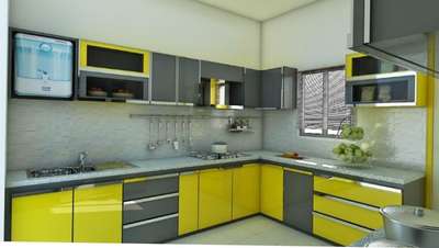 Kitchen, Lighting, Storage Designs by Carpenter shokin saifi, Gautam Buddh Nagar | Kolo