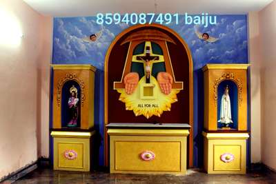 Prayer Room, Storage Designs by Home Automation baiju  baiju  cv, Thrissur | Kolo