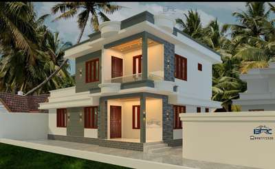 Exterior Designs by Contractor Abhilasha  Vinod , Kannur | Kolo