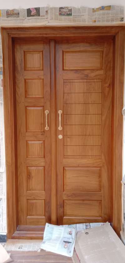 Door Designs by Painting Works Santhosh KV, Thiruvananthapuram | Kolo