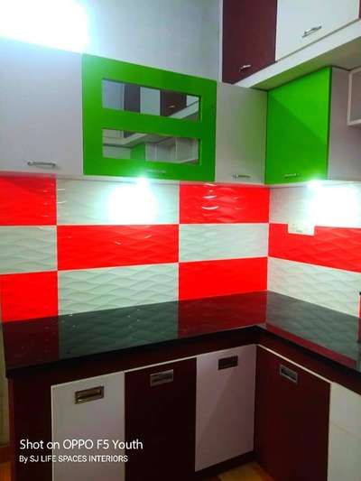 Kitchen, Storage Designs by Interior Designer SJ LIFE SPACES INTERIORS, Idukki | Kolo