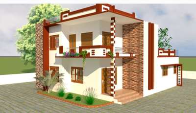 Exterior Designs by 3D & CAD Arya S S, Thiruvananthapuram | Kolo