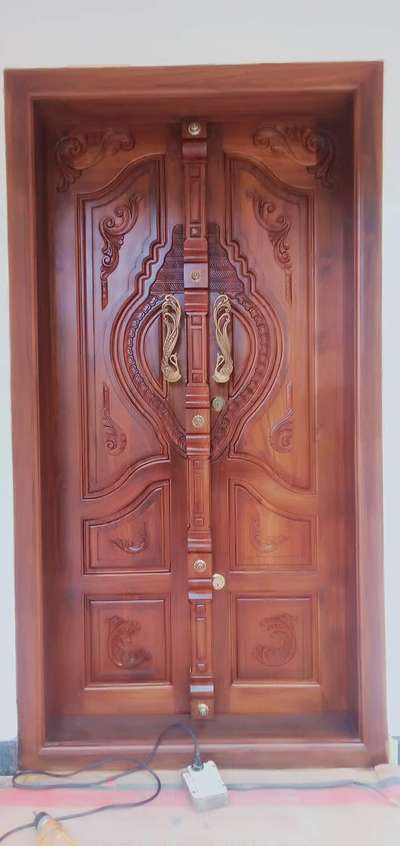 Door Designs by Carpenter Ajesh john, Pathanamthitta | Kolo