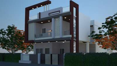 Exterior Designs by Contractor Hemraj Kumawat, Jaipur | Kolo