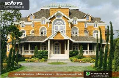 Exterior Designs by Service Provider SCAFFS ROOFING CO BUILDERS  INTERIORS, Ernakulam | Kolo
