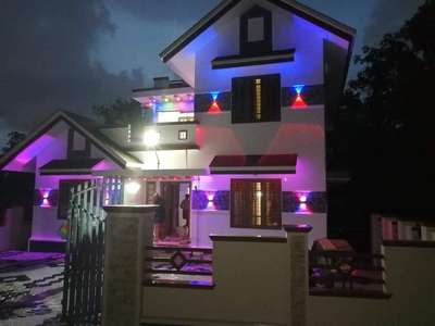 Exterior, Lighting Designs by Civil Engineer shyn s, Pathanamthitta | Kolo