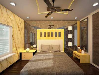 Bedroom Designs by Contractor THOUFEER MUHAMMED TC  THALANCHERI , Kozhikode | Kolo