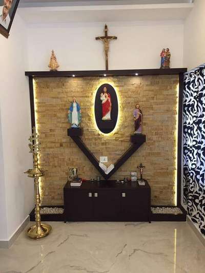 Prayer Room Designs by Contractor Nebin Thomas , Kottayam | Kolo