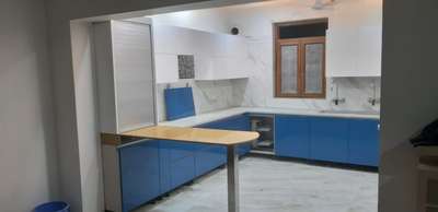 Kitchen, Storage, Window Designs by Service Provider krishav interior, Delhi | Kolo