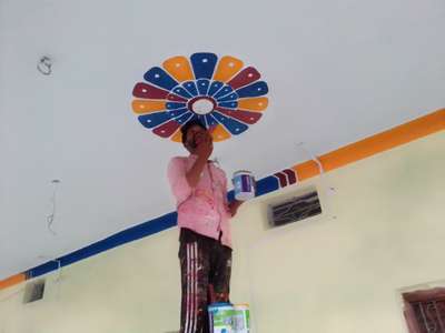Ceiling Designs by Painting Works rahul bitiya, Ujjain | Kolo