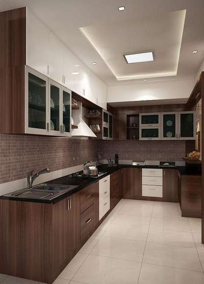 Ceiling, Lighting, Kitchen, Storage Designs by Contractor The Decorators , Delhi | Kolo