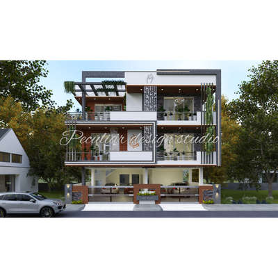 Exterior Designs by Architect peculiar design studio  ArAnshika, Gurugram | Kolo
