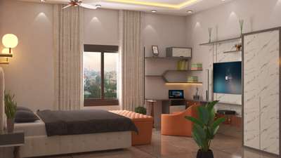 Furniture, Storage, Window, Bedroom Designs by Interior Designer Harsh  Sharma, Indore | Kolo