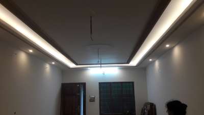 Ceiling, Lighting Designs by Interior Designer Cassandra Home interiors, Pathanamthitta | Kolo