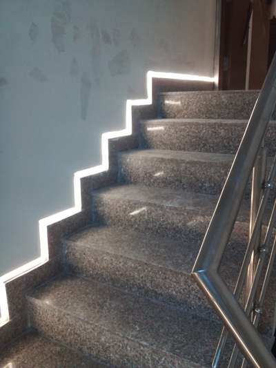 Staircase, Lighting Designs by Electric Works Maa  Electrical , Delhi | Kolo
