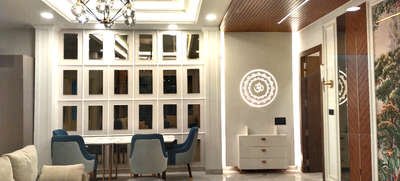Dining, Furniture, Lighting, Storage, Table Designs by Interior Designer shamshad Ali, Gautam Buddh Nagar | Kolo