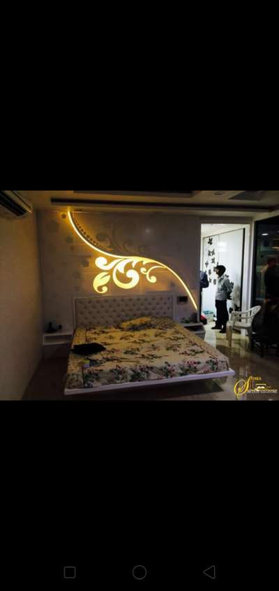 Bedroom, Furniture, Lighting, Wall, Storage Designs by 3D & CAD salman ali, Delhi | Kolo