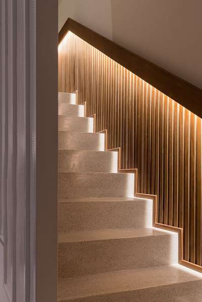 Staircase, Lighting Designs by 3D & CAD Ubaid ANSARI, Udaipur | Kolo