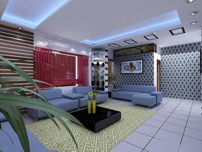 Lighting, Living, Furniture, Table, Ceiling Designs by Architect Architect  Shubham Tiwari, Meerut | Kolo