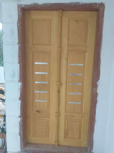 Door Designs by Carpenter Sachin Satheesh, Thiruvananthapuram | Kolo