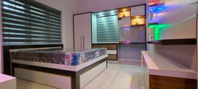 Furniture, Lighting, Storage, Bedroom Designs by Carpenter Pratheesh M, Thiruvananthapuram | Kolo