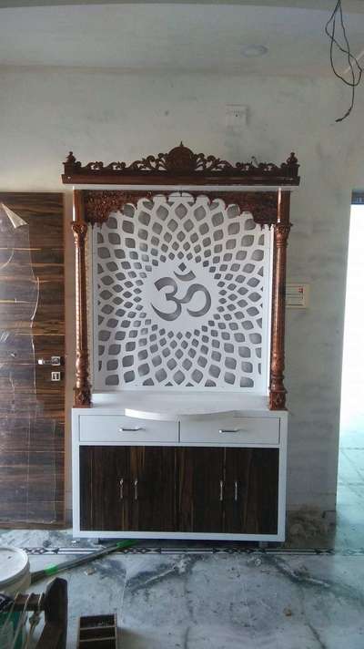 Prayer Room, Storage Designs by Building Supplies sourav maurya, Faridabad | Kolo