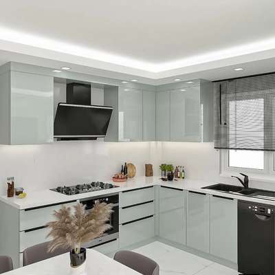 Lighting, Kitchen, Storage Designs by Interior Designer Abdul Malik, Indore | Kolo