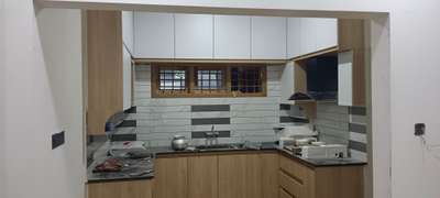 Kitchen, Storage Designs by Contractor Tomy Rockey, Idukki | Kolo