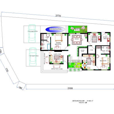 Plans Designs by Architect Green  Builders, Kottayam | Kolo