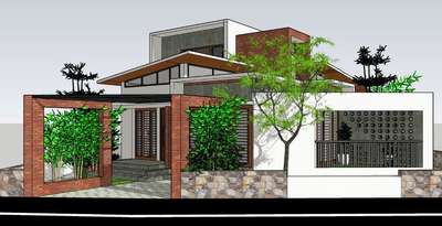Exterior Designs by Architect dave group, Kottayam | Kolo