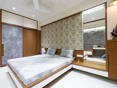 Furniture, Bedroom, Storage Designs by Contractor Coluar Decoretar Sharma Painter Indore, Indore | Kolo