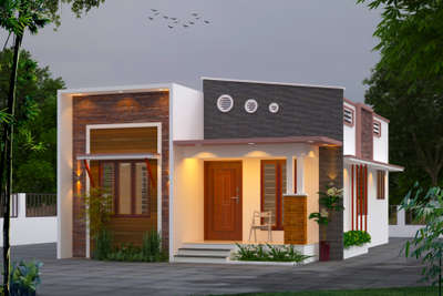 Exterior Designs by Civil Engineer AMAL RAJ, Thiruvananthapuram | Kolo