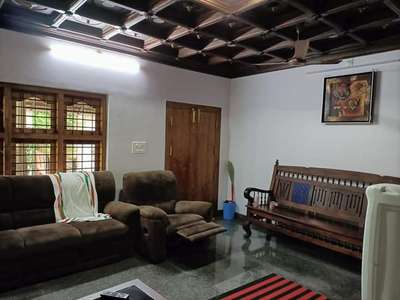 Ceiling, Furniture, Living Designs by Contractor Anil Kumar, Kozhikode | Kolo