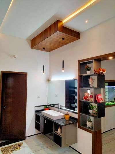Dining, Ceiling, Lighting, Storage, Door Designs by Interior Designer sajith pp, Kannur | Kolo