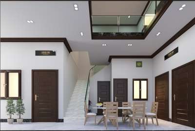 Ceiling, Dining, Furniture, Table, Door Designs by Interior Designer MD  Hashmatullah, Gautam Buddh Nagar | Kolo